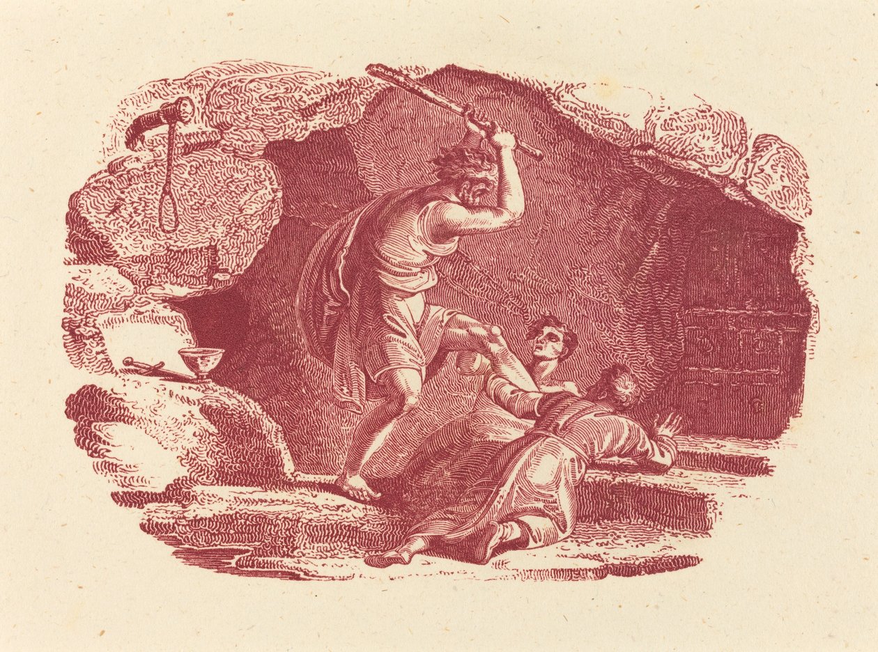 Cena do assassinato de Thomas Bewick
