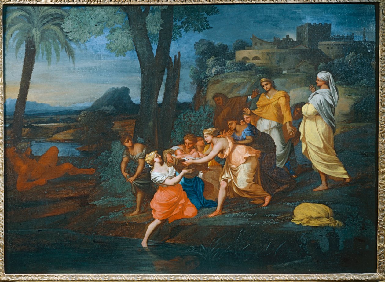 Moise sauve des eaux - Moisés salvo das águas ... de Thomas Blanchet