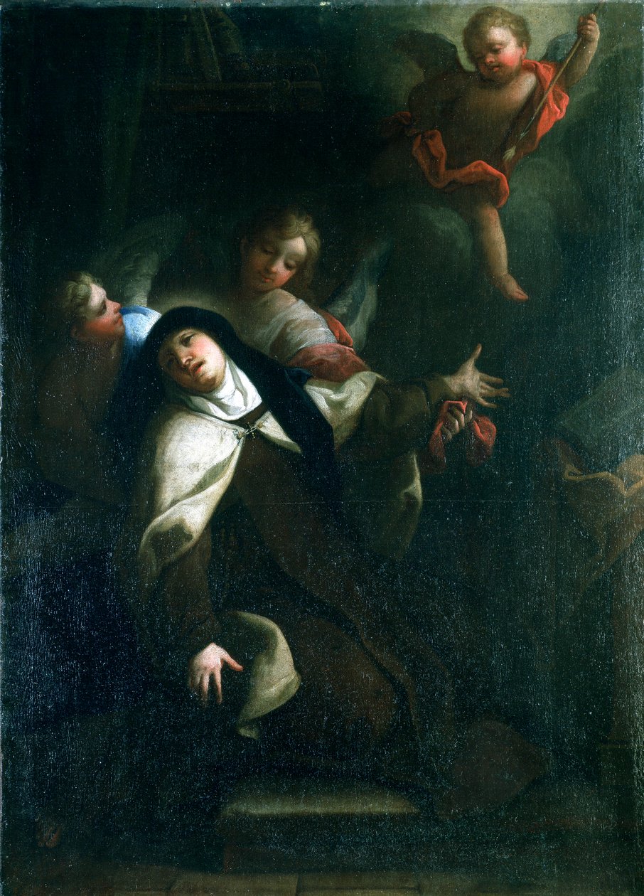 Santa Teresa de Ávila, c1634-1689 de Thomas Blanchet