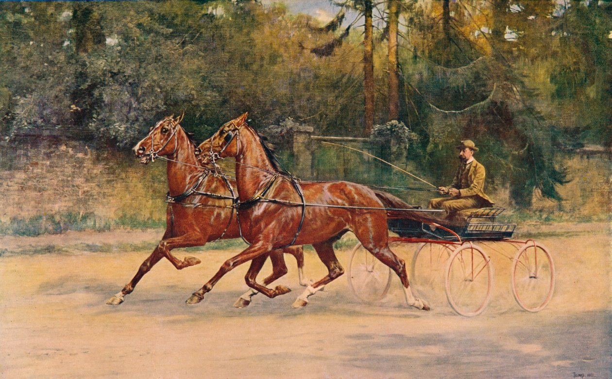 Par trotador de Walter Winans, 1900 c1910 de Thomas Blinks