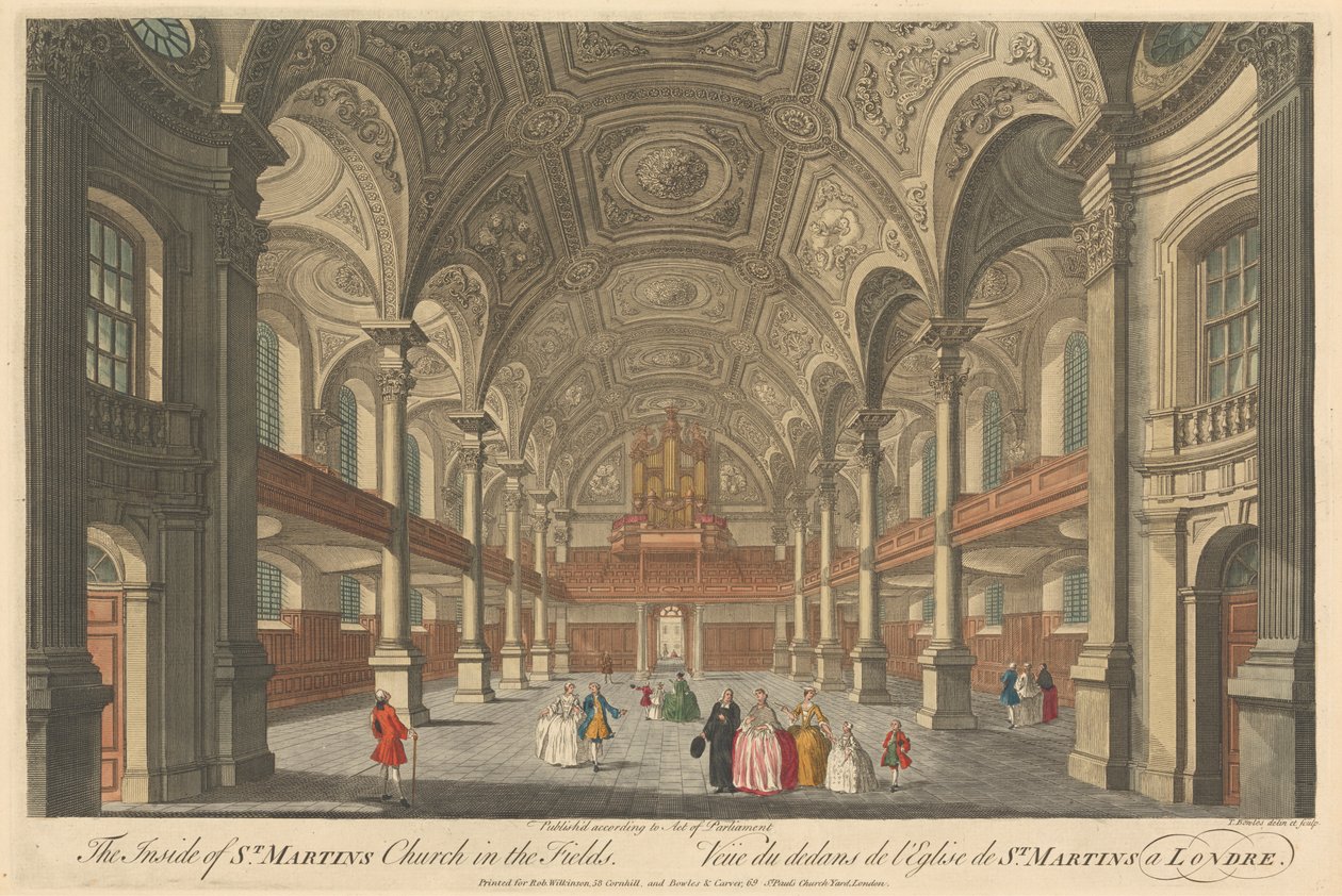 O Interior da Igreja de St. Martin