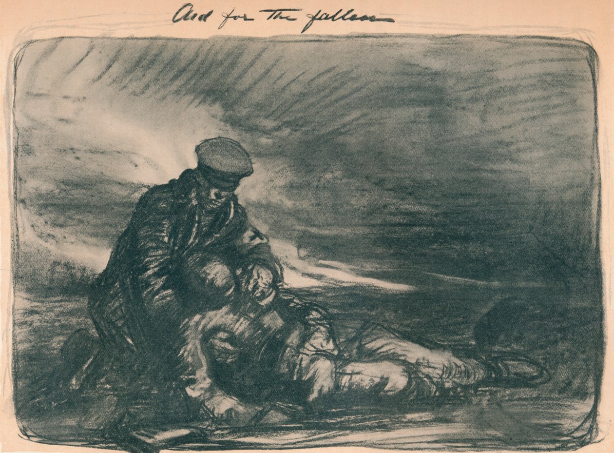 Ajuda aos Caídos, 1914, 1914 de Thomas Brock