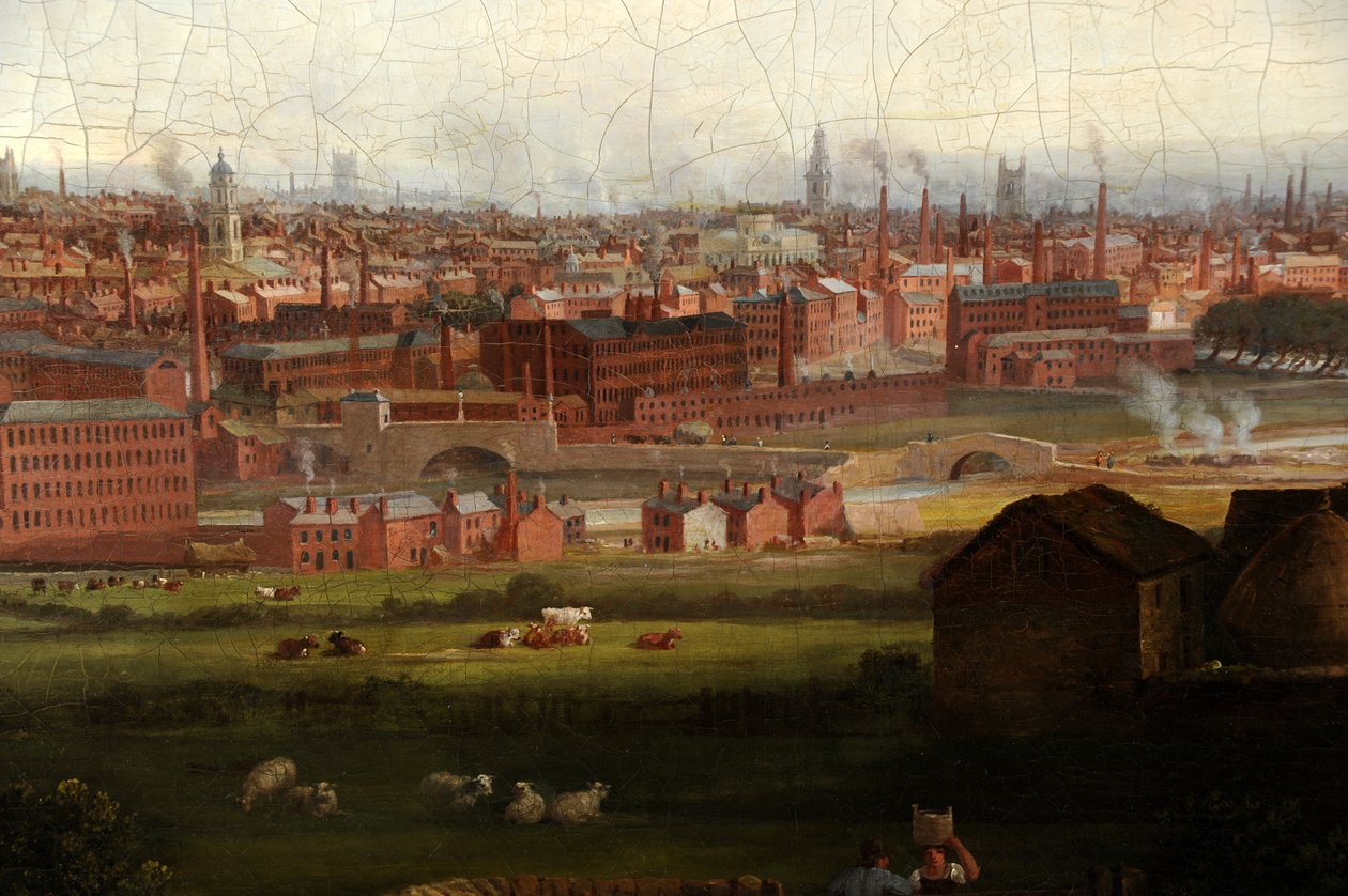 Vista de Leeds de Thomas Burras