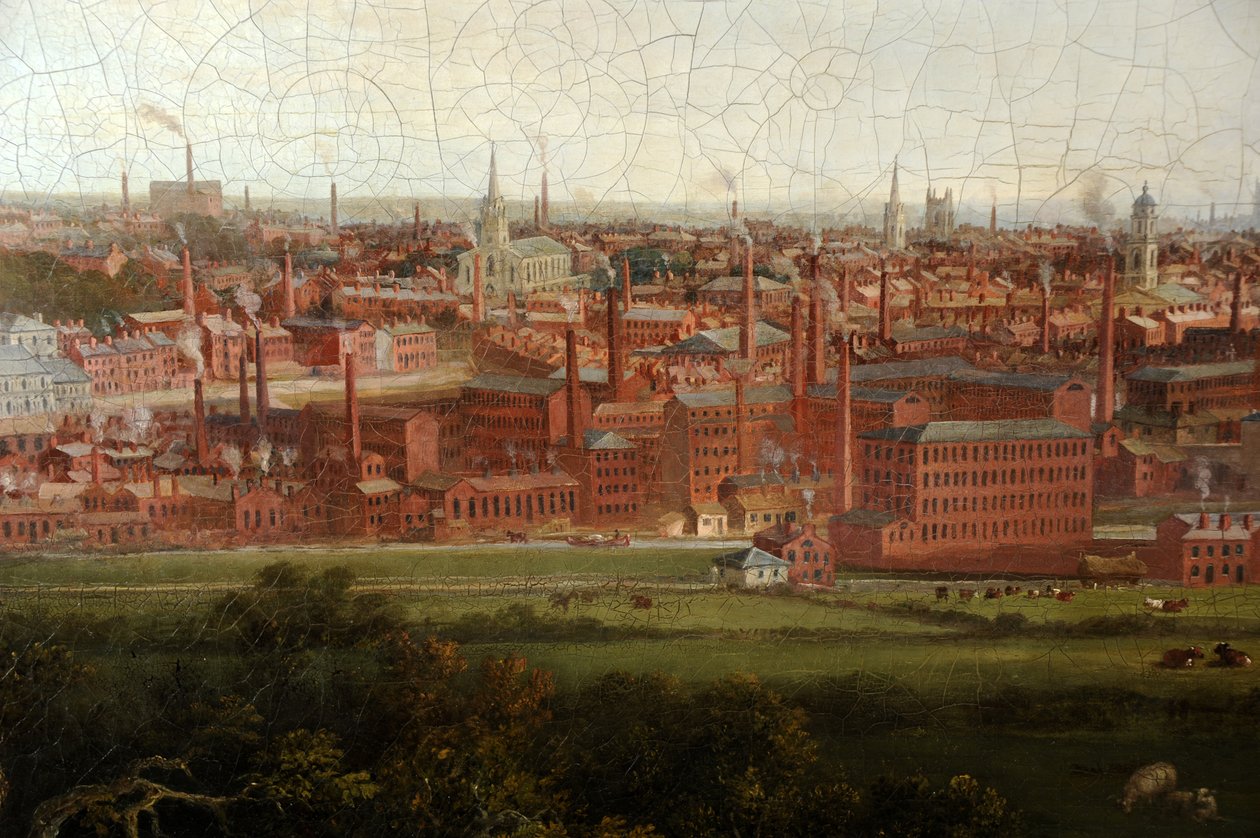 Vista de Leeds de Thomas Burras