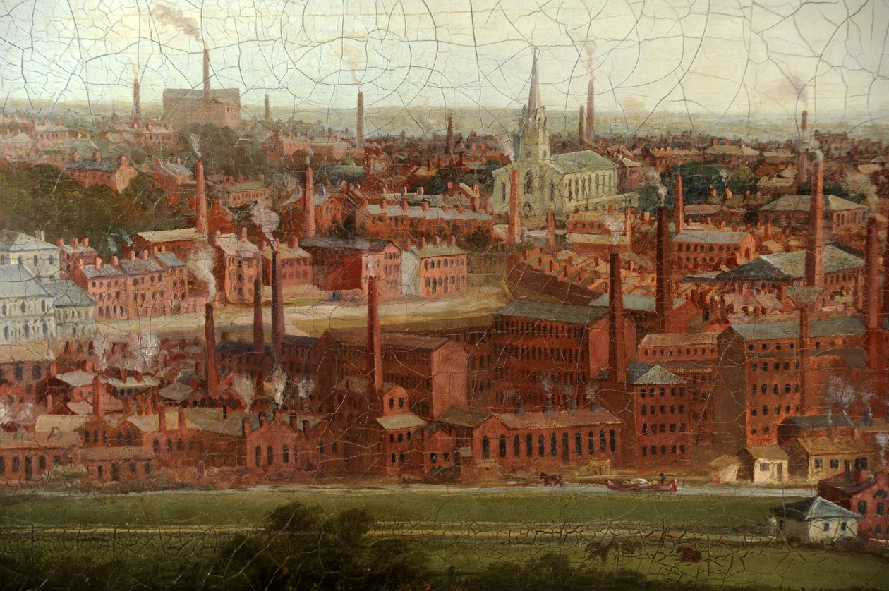 Vista de Leeds de Thomas Burras