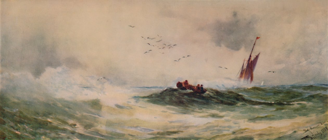 The Harbor Bar, 1889, 1935 de Thomas Bush Hardy
