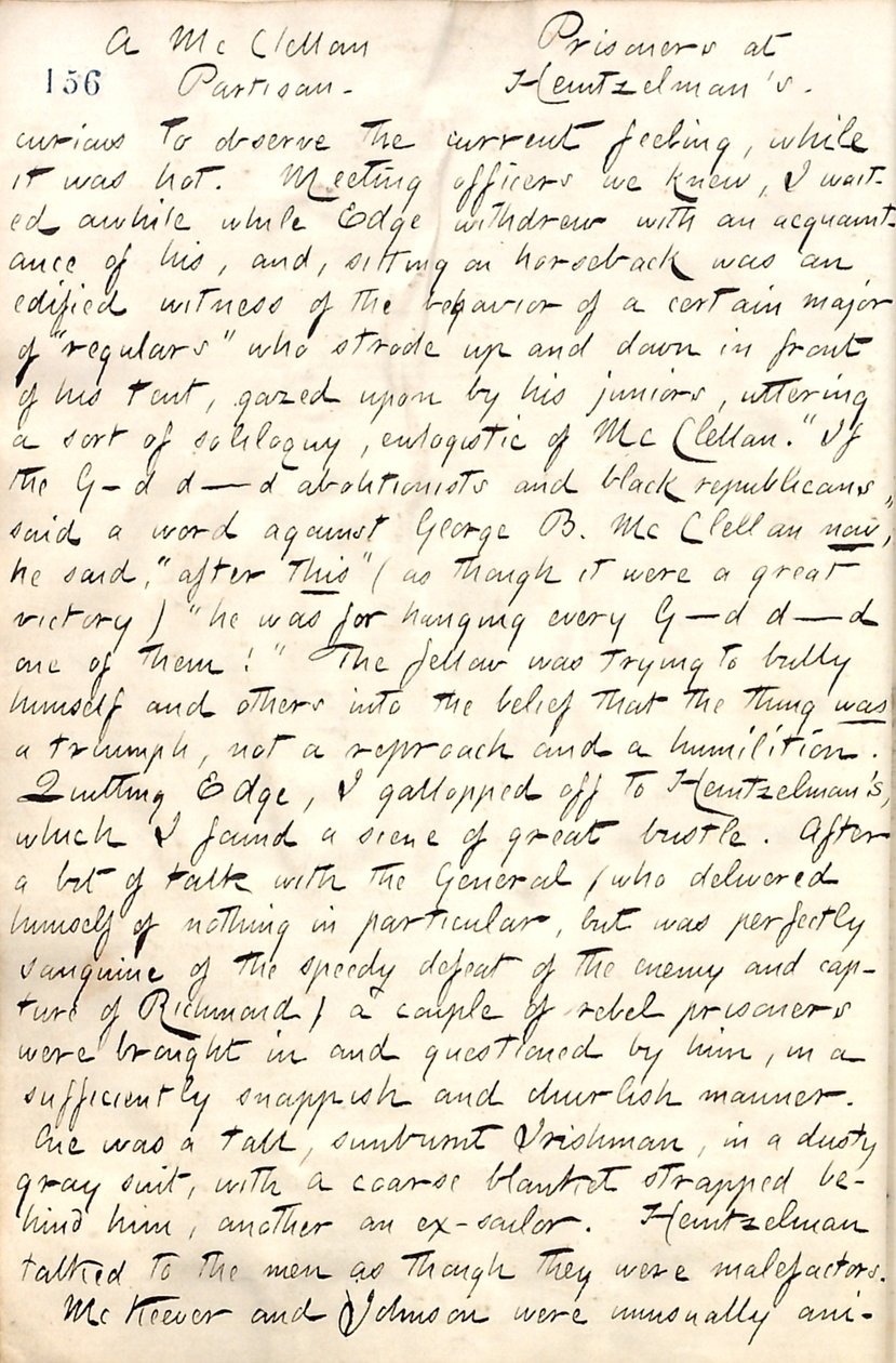 Thomas Butler Gunn Diaries- Volume 19, página 177, 4 de Maio de 1862 de Thomas Butler Gunn