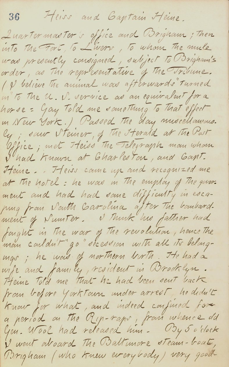 Thomas Butler Gunn Diaries - Volume 20, página 44, 4 de Junho de 1862 de Thomas Butler Gunn