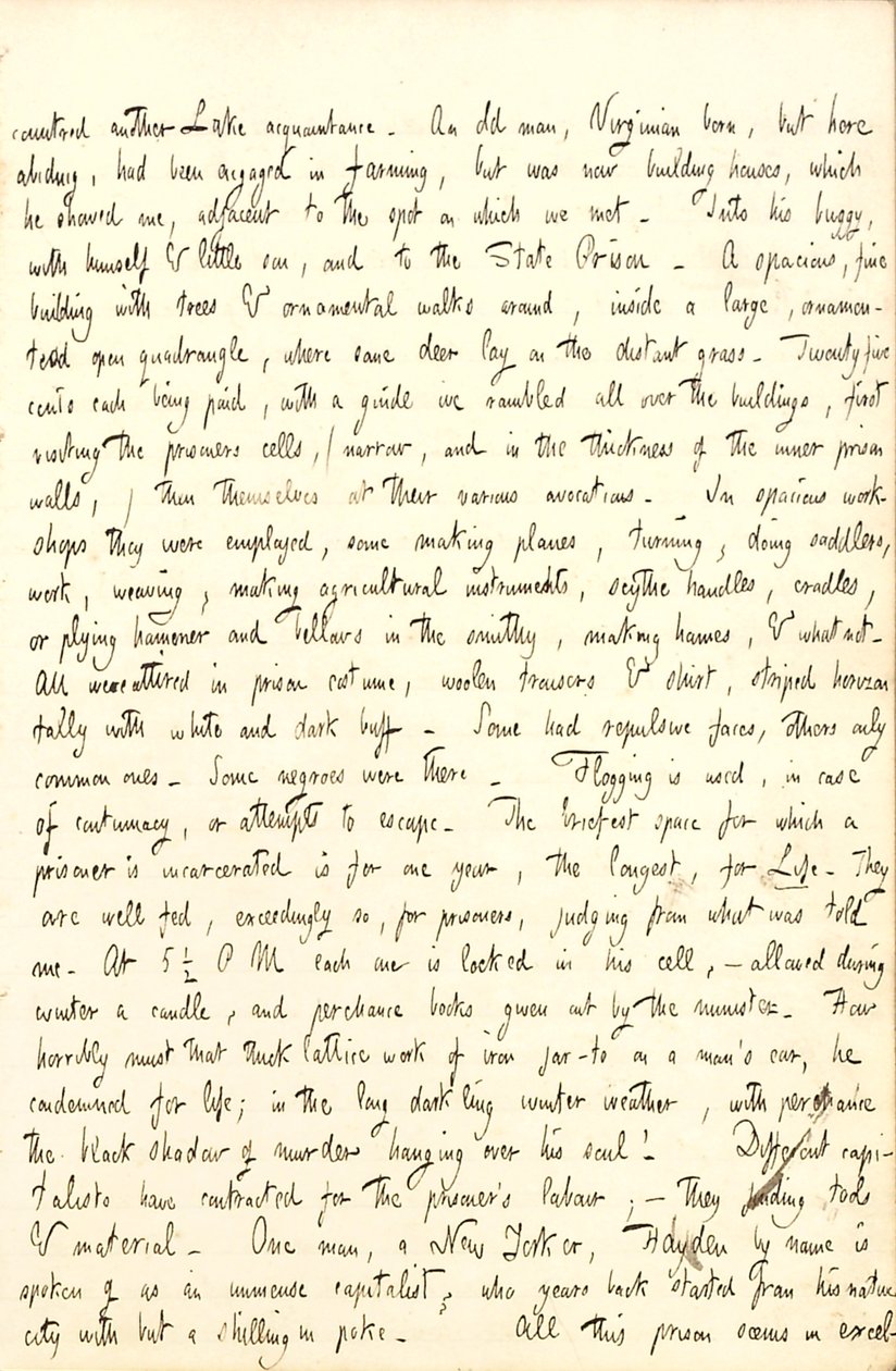 Thomas Butler Gunn Diaries - Volume 6, página 119, 23 de Setembro de 1853 de Thomas Butler Gunn