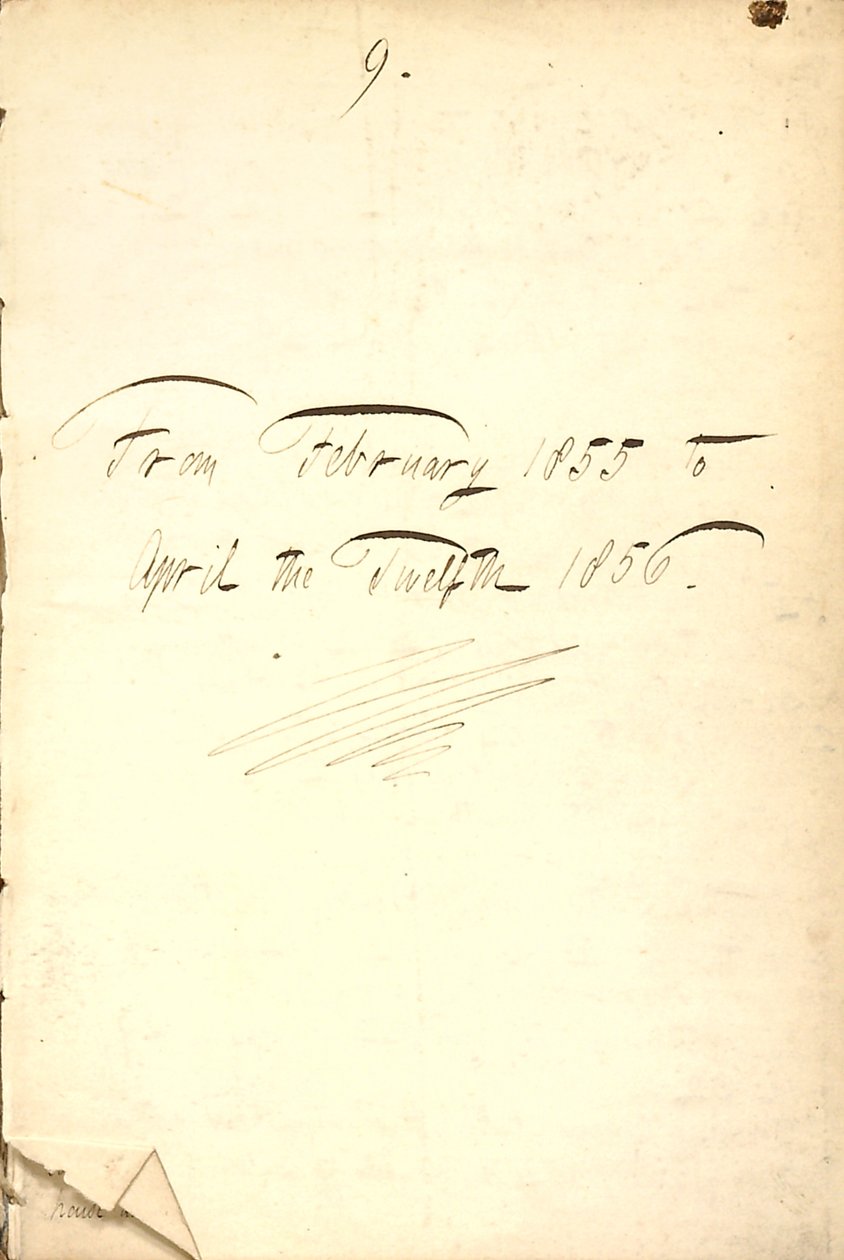 Thomas Butler Gunn Diaries - Volume 7, página 5, 1855-1856 de Thomas Butler Gunn