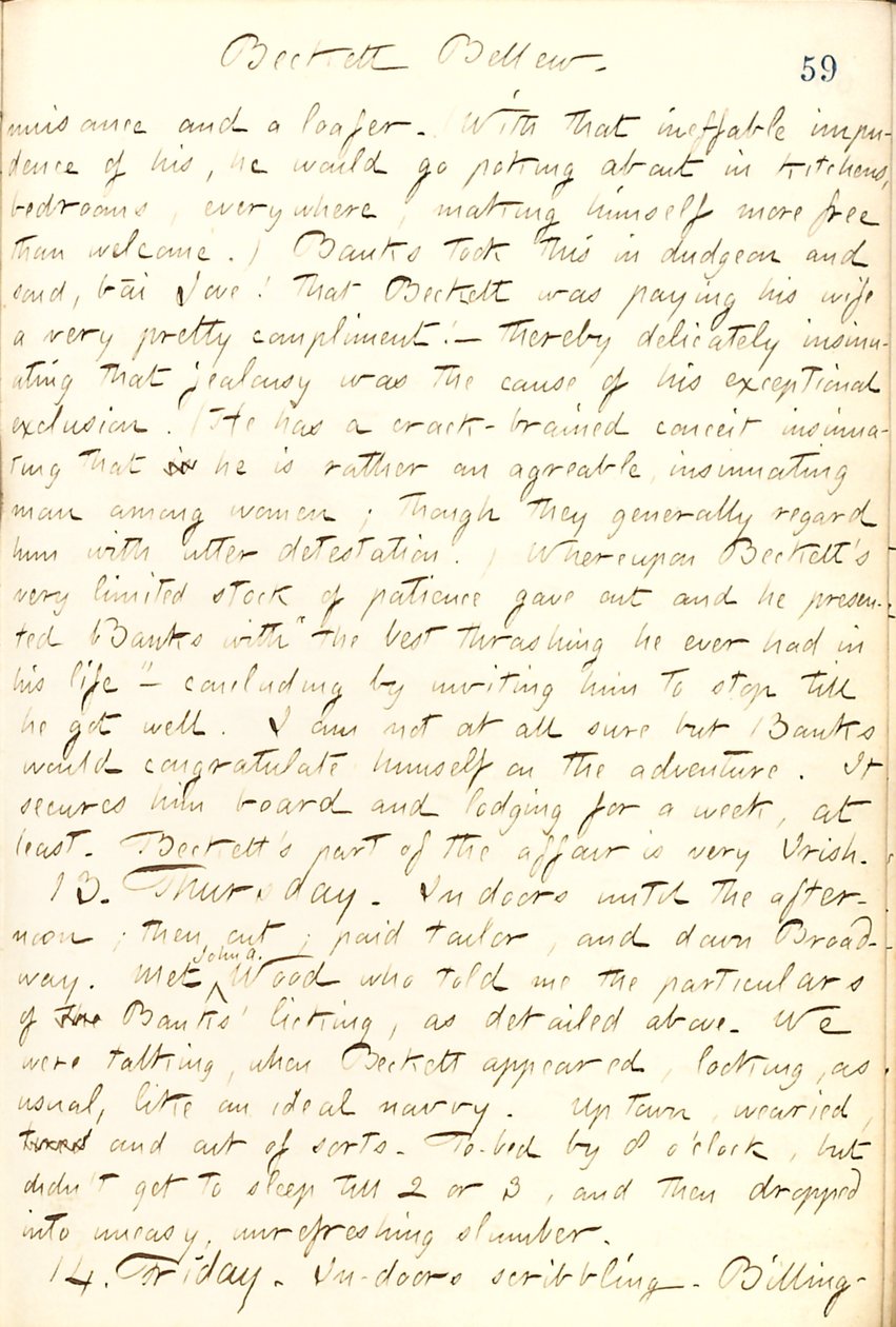 Diários de Thomas Butler Gunn de Thomas Butler Gunn