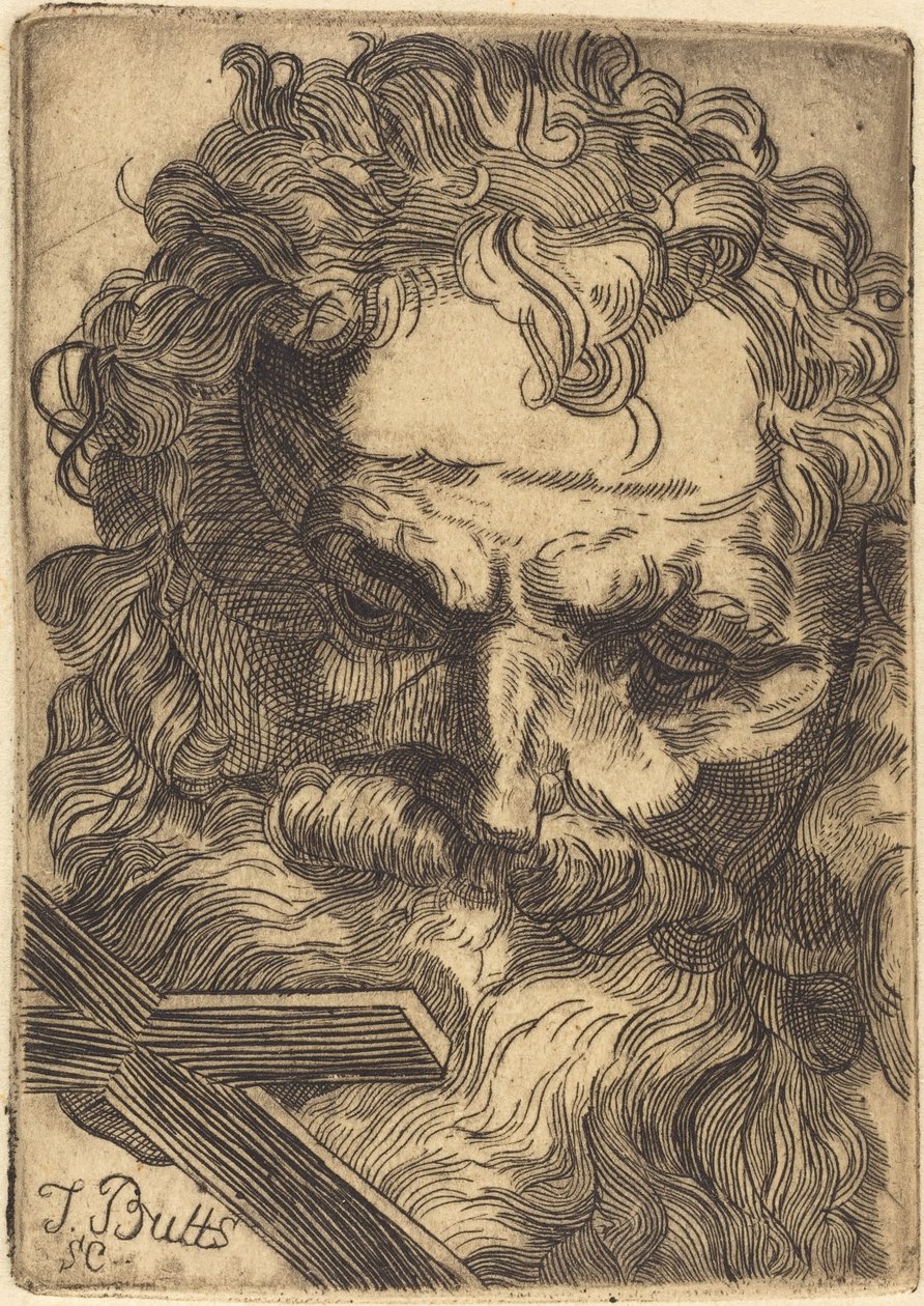 Cabeça de São João Batista de Thomas Butts, Jr.