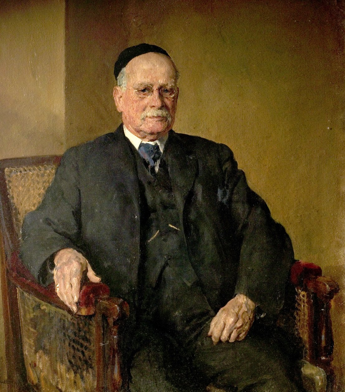 George Harry Wallis (óleo sobre tela) de Thomas Cantrell Dugdale