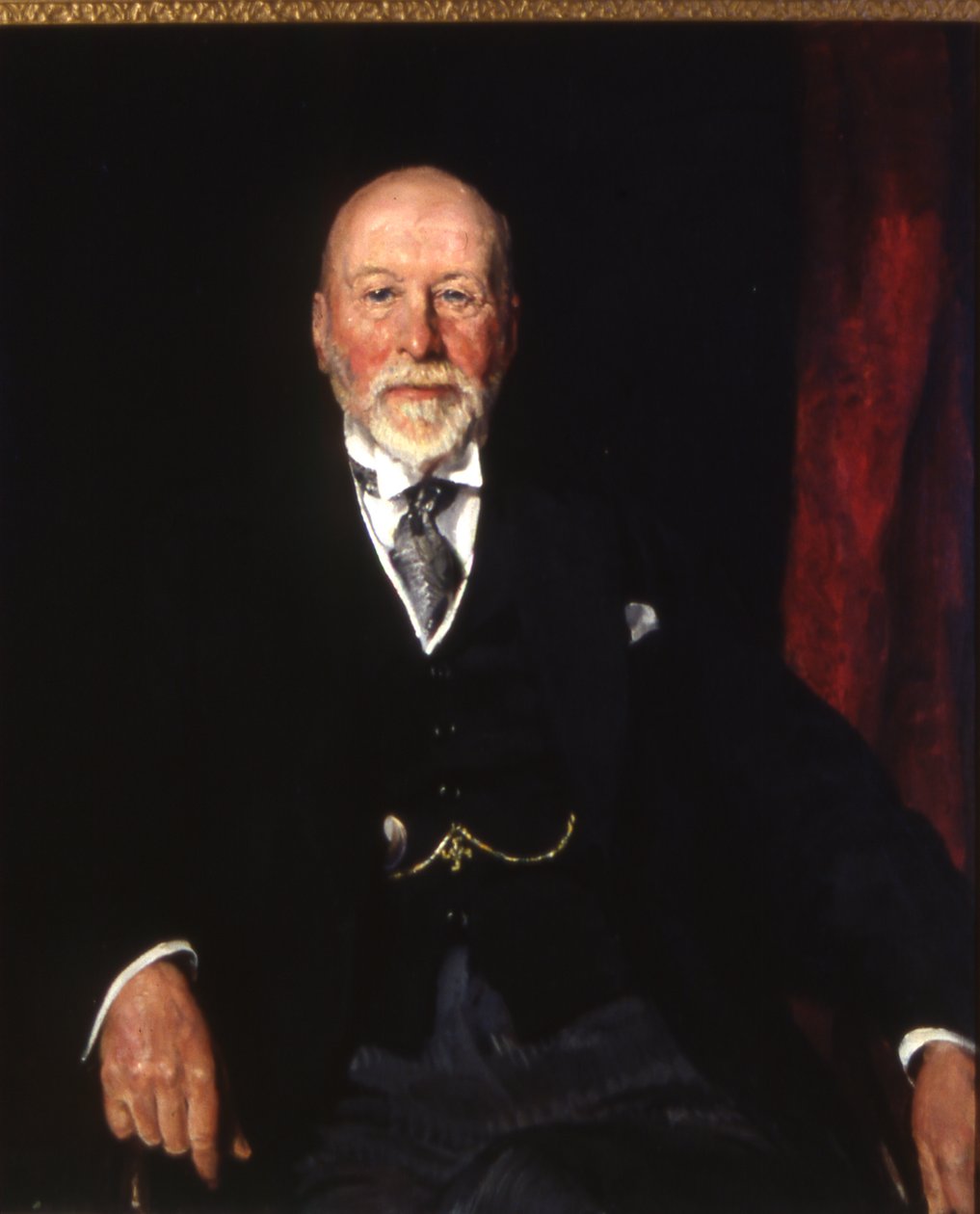 Retrato de Sir William Nicholson, c.1935-36 (óleo sobre tela) de Thomas Cantrell Dugdale