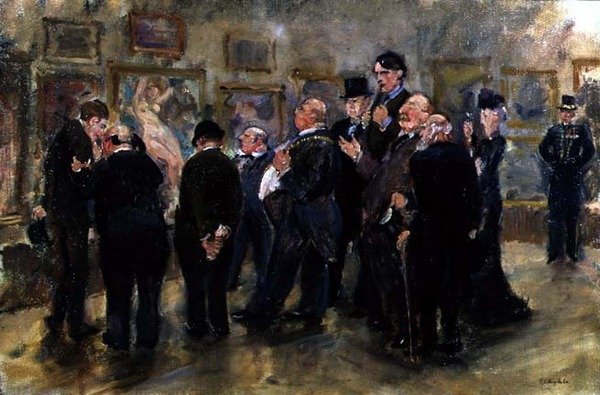 A Comissão de Compras (óleo sobre tela) de Thomas Cantrell Dugdale