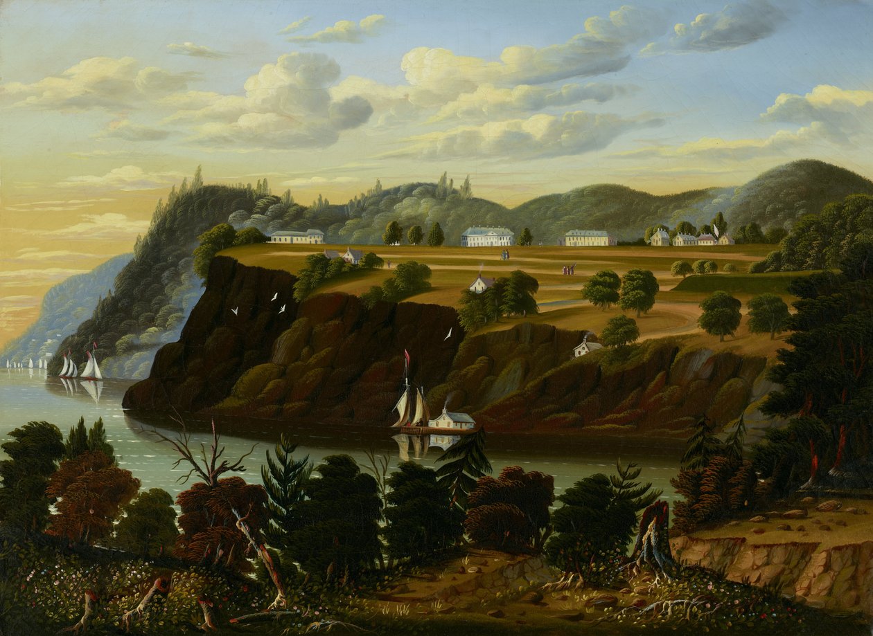 Vista de West Point de Thomas Chambers