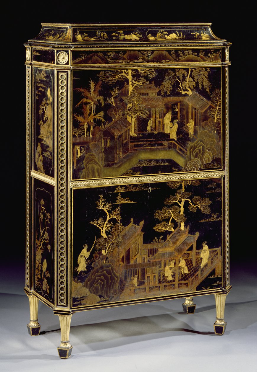 O segredo da senhora lacada, feito para a Harewood House de Thomas Chippendale