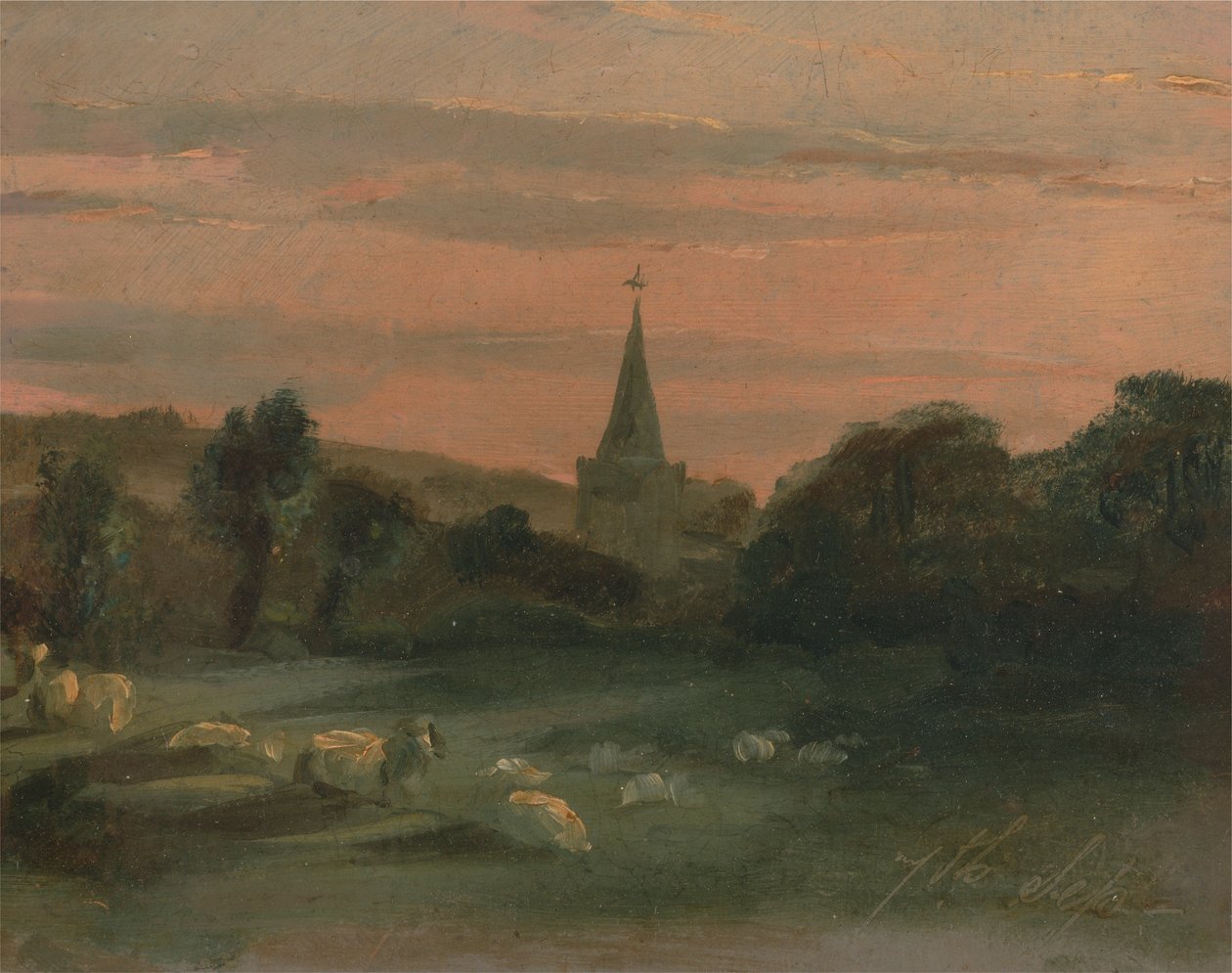 Igreja Stoke Poges de Thomas Churchyard