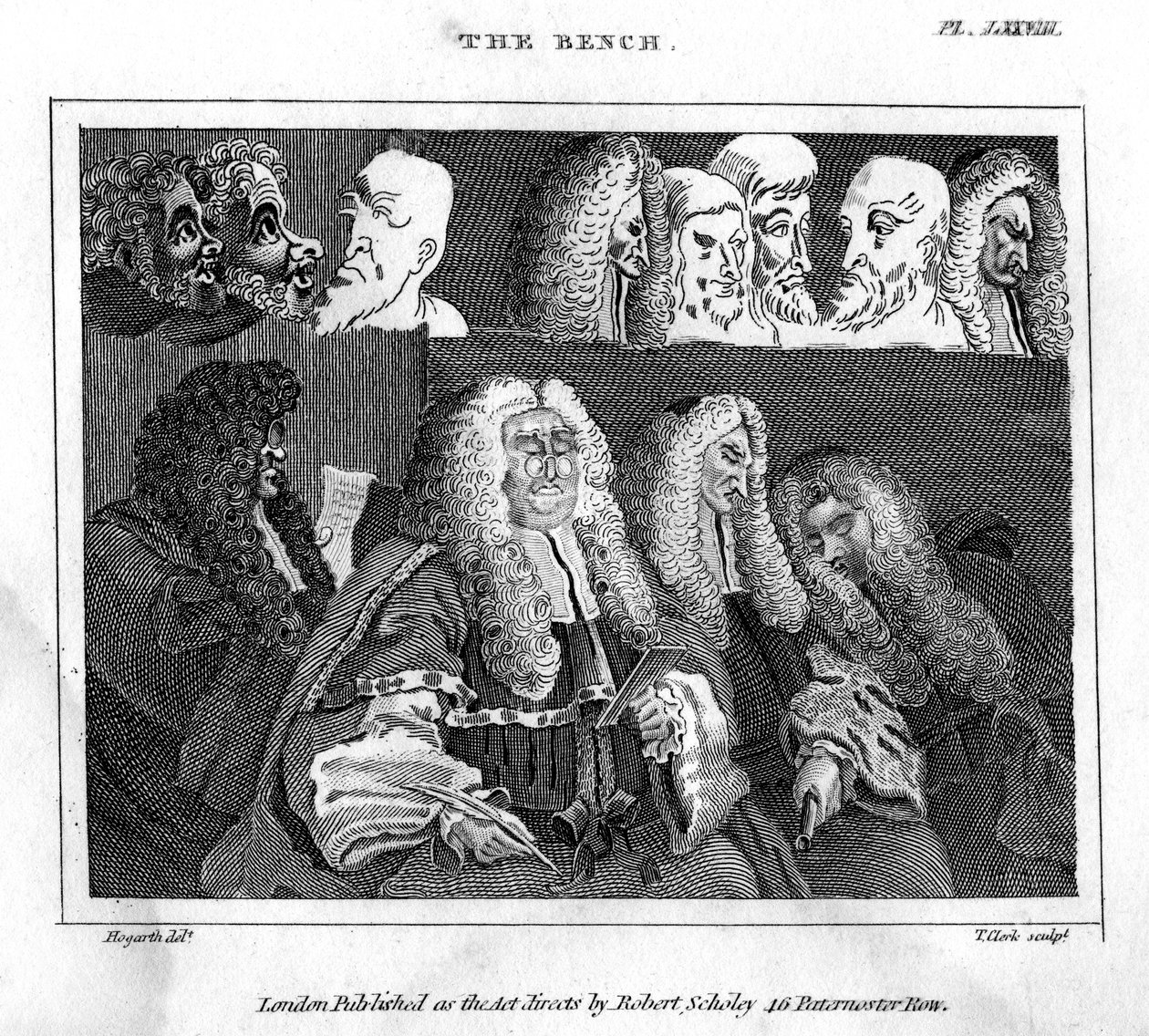 O banco, século XVIII. de Thomas Clerk