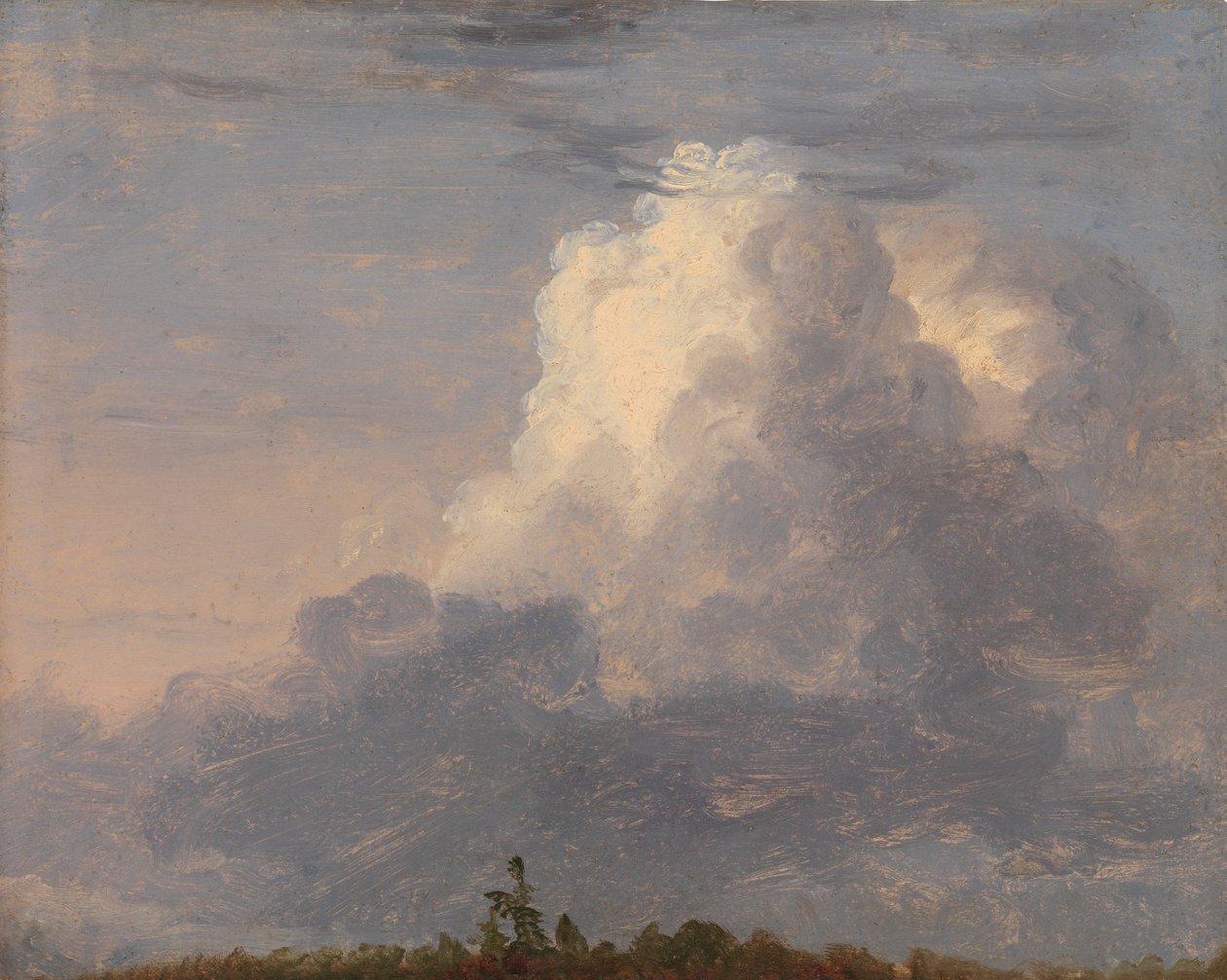 Nuvens, ca. 1838 de Thomas Cole