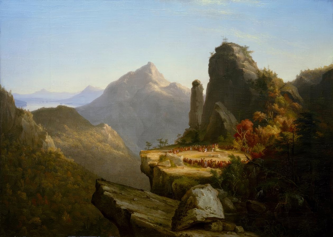 Cooper, O Último dos Moicanos - Th. Cole de Thomas Cole