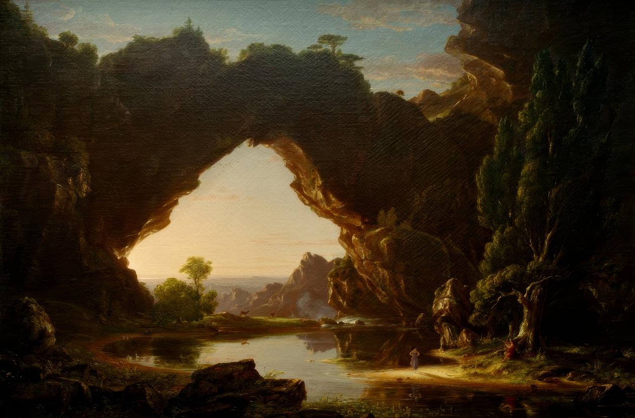 Noite em Arcady de Thomas Cole