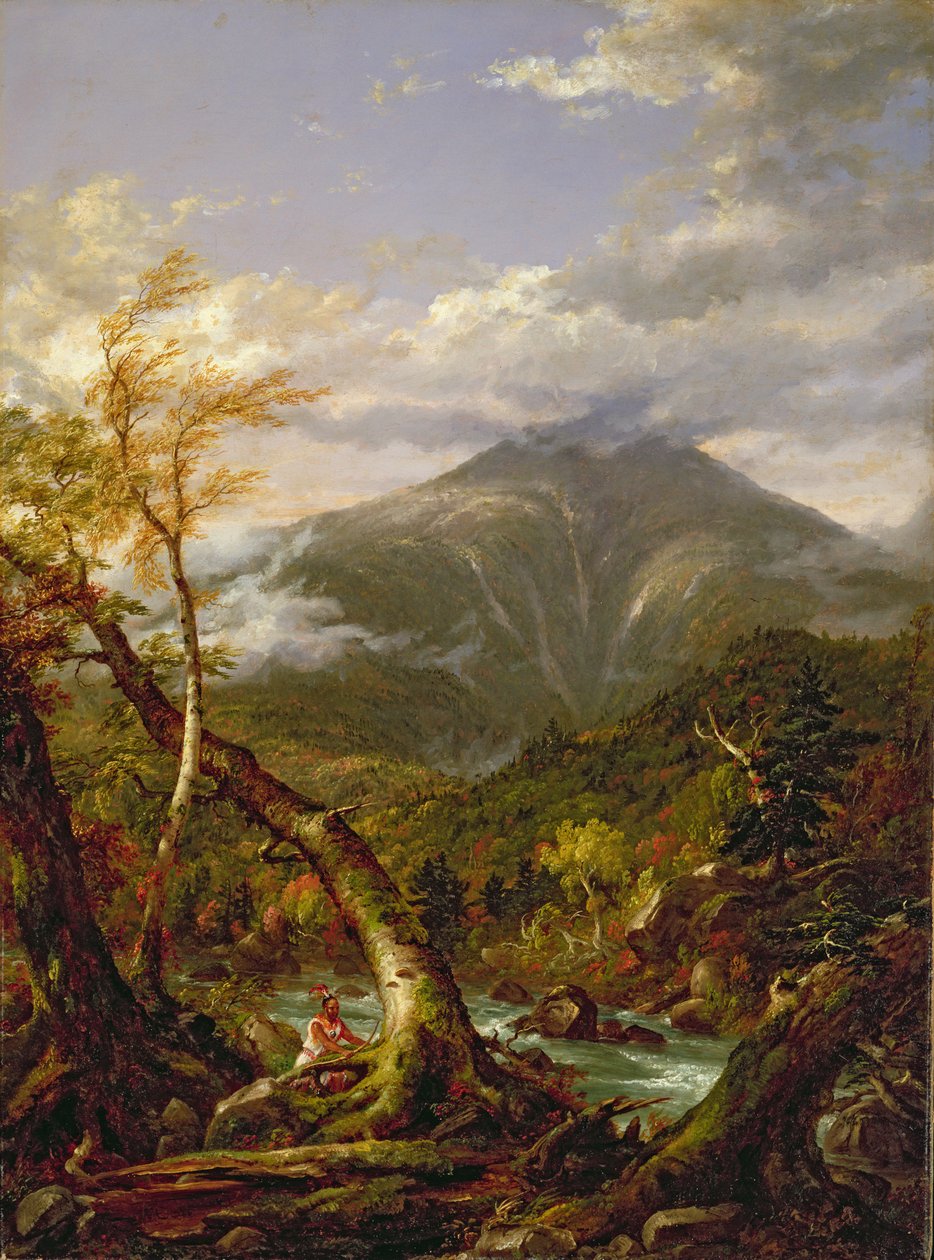 passe indígena de Thomas Cole