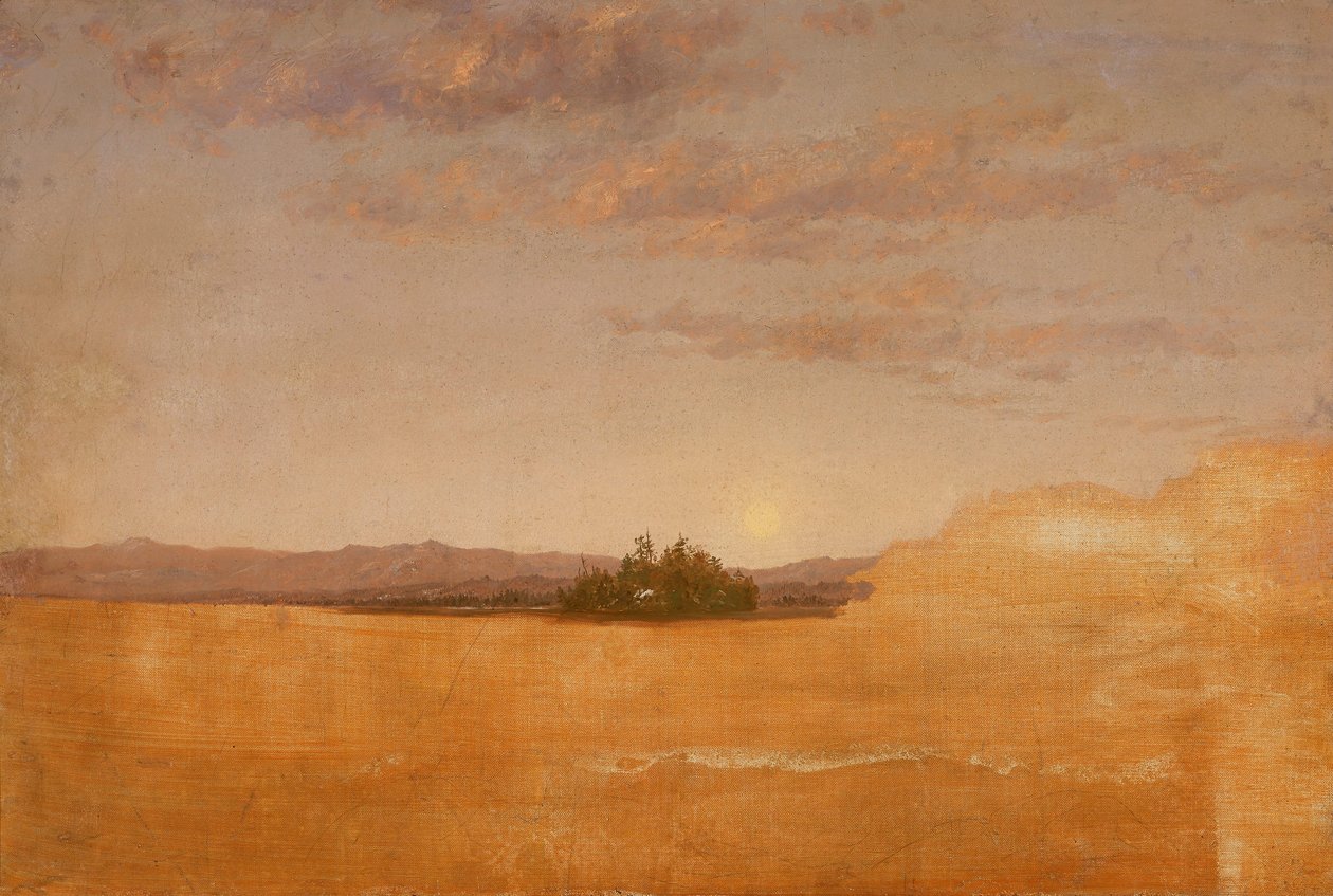 Esboço de paisagem de Thomas Cole