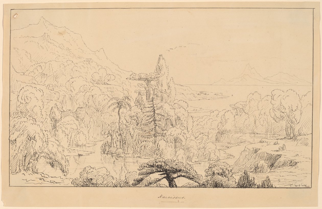 Narciso de Thomas Cole