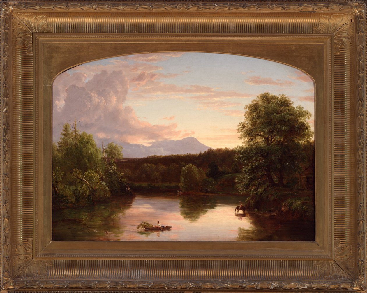 North Mountain e Catskill Creek de Thomas Cole