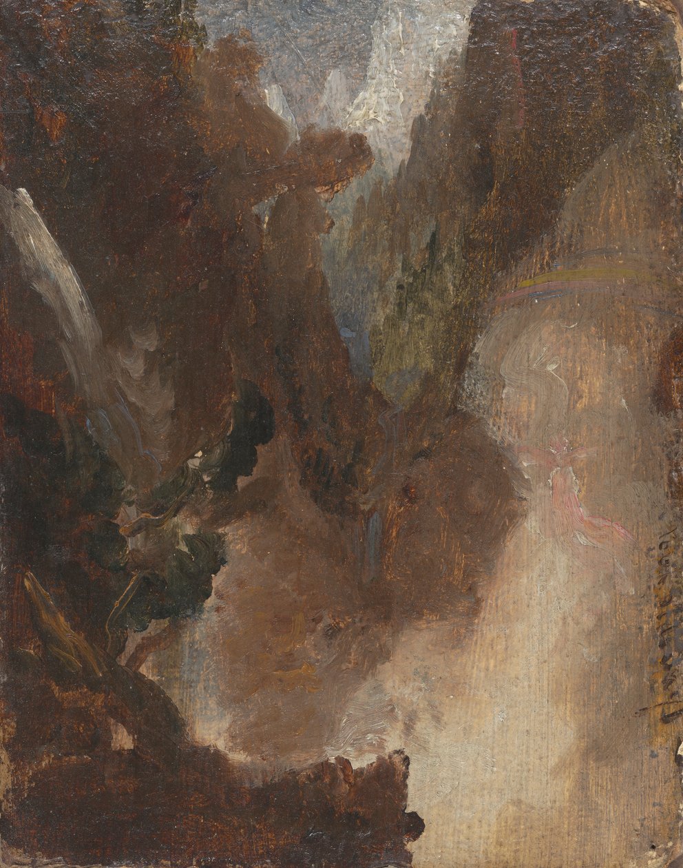 Estudo para uma cena de Lord Byron de Thomas Cole