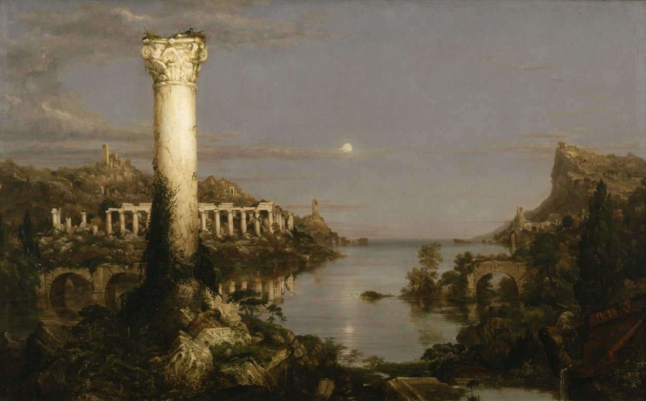 O Curso do Império: Desolação de Thomas Cole