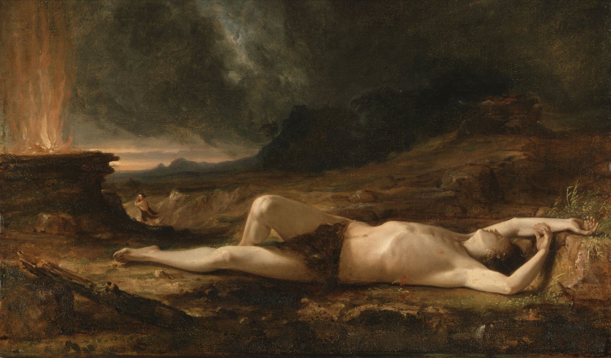 Abel morto de Thomas Cole