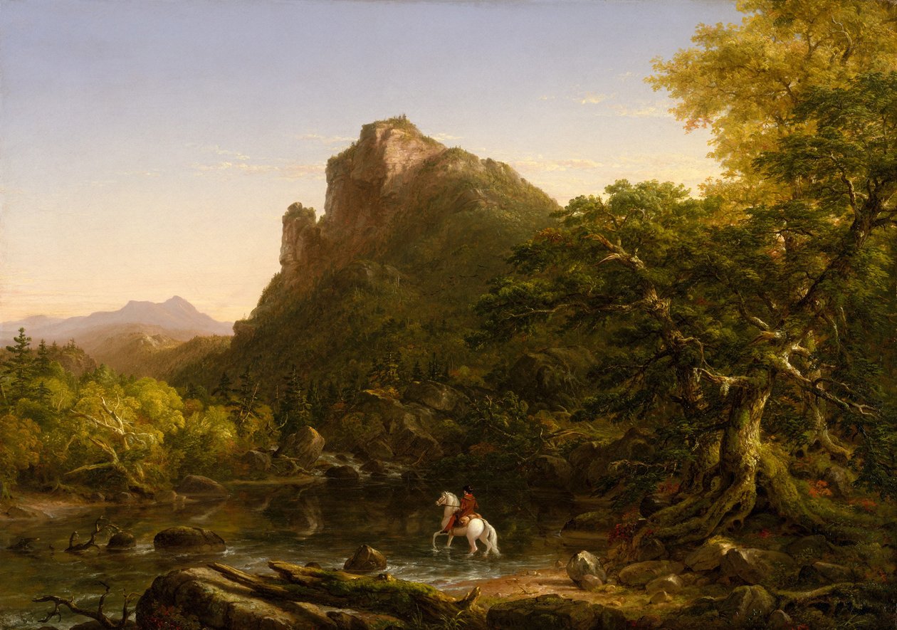 The Mountain Ford de Thomas Cole