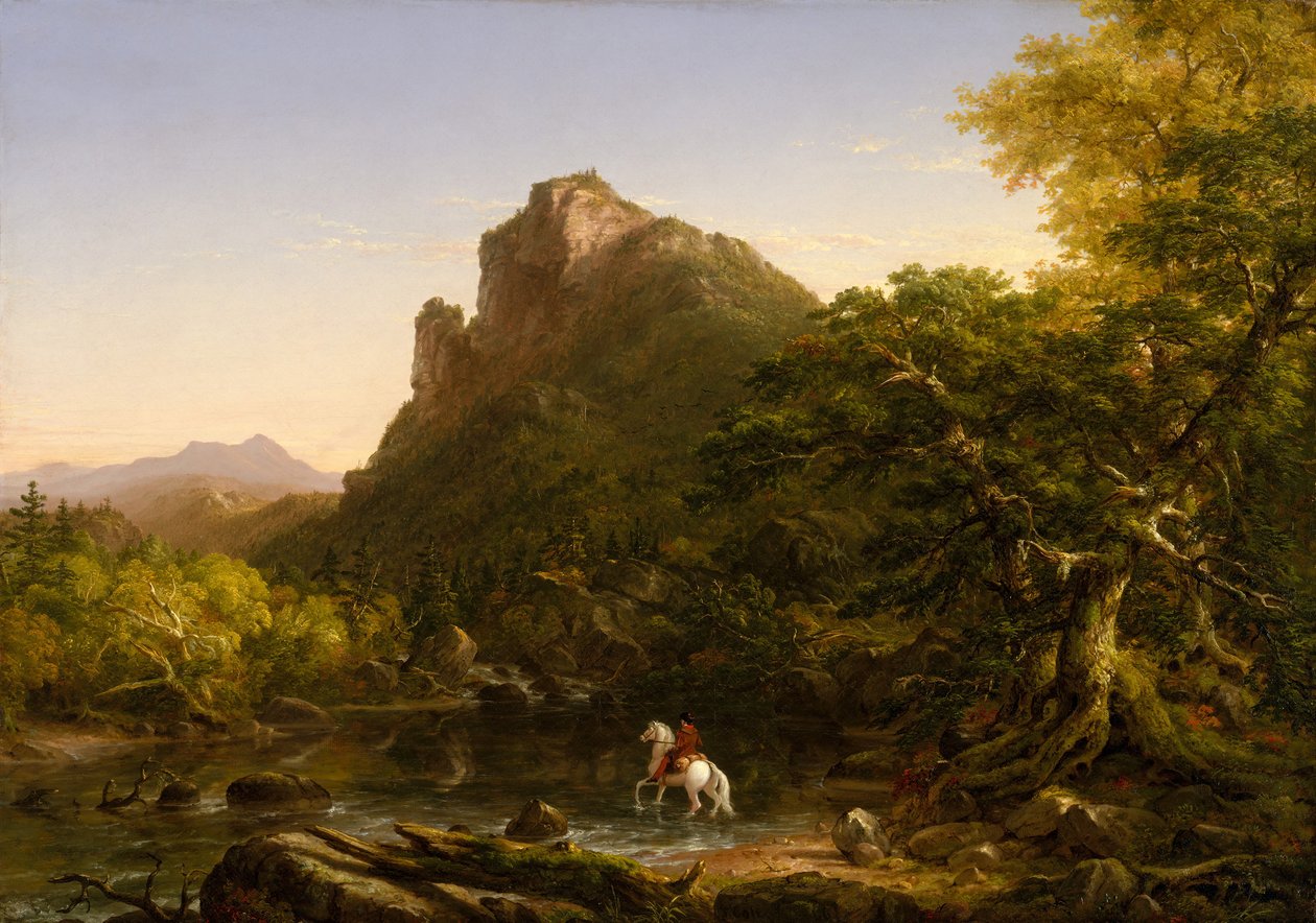 A montanha Ford, 1846. de Thomas Cole