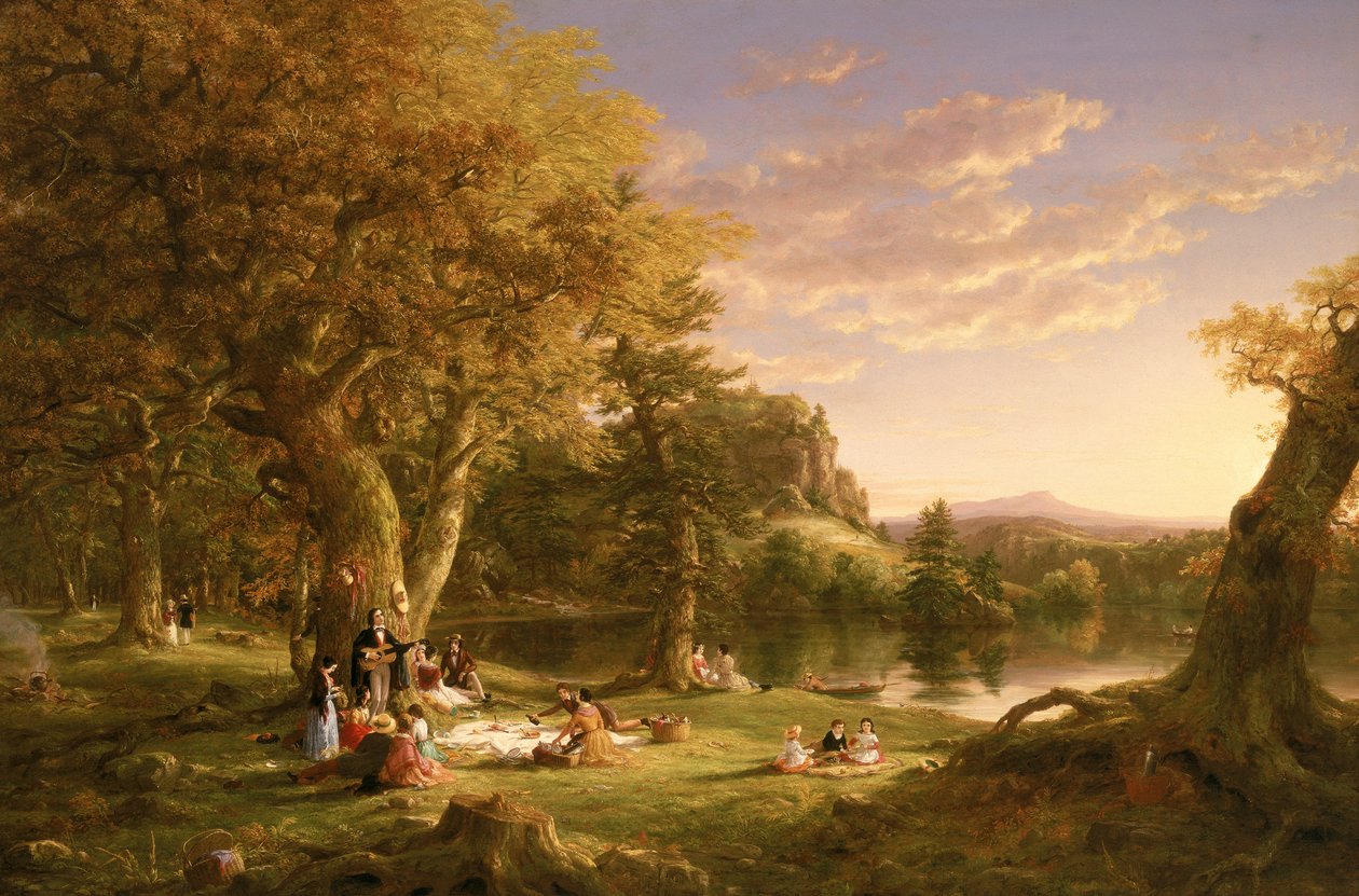 O piquenique de Thomas Cole