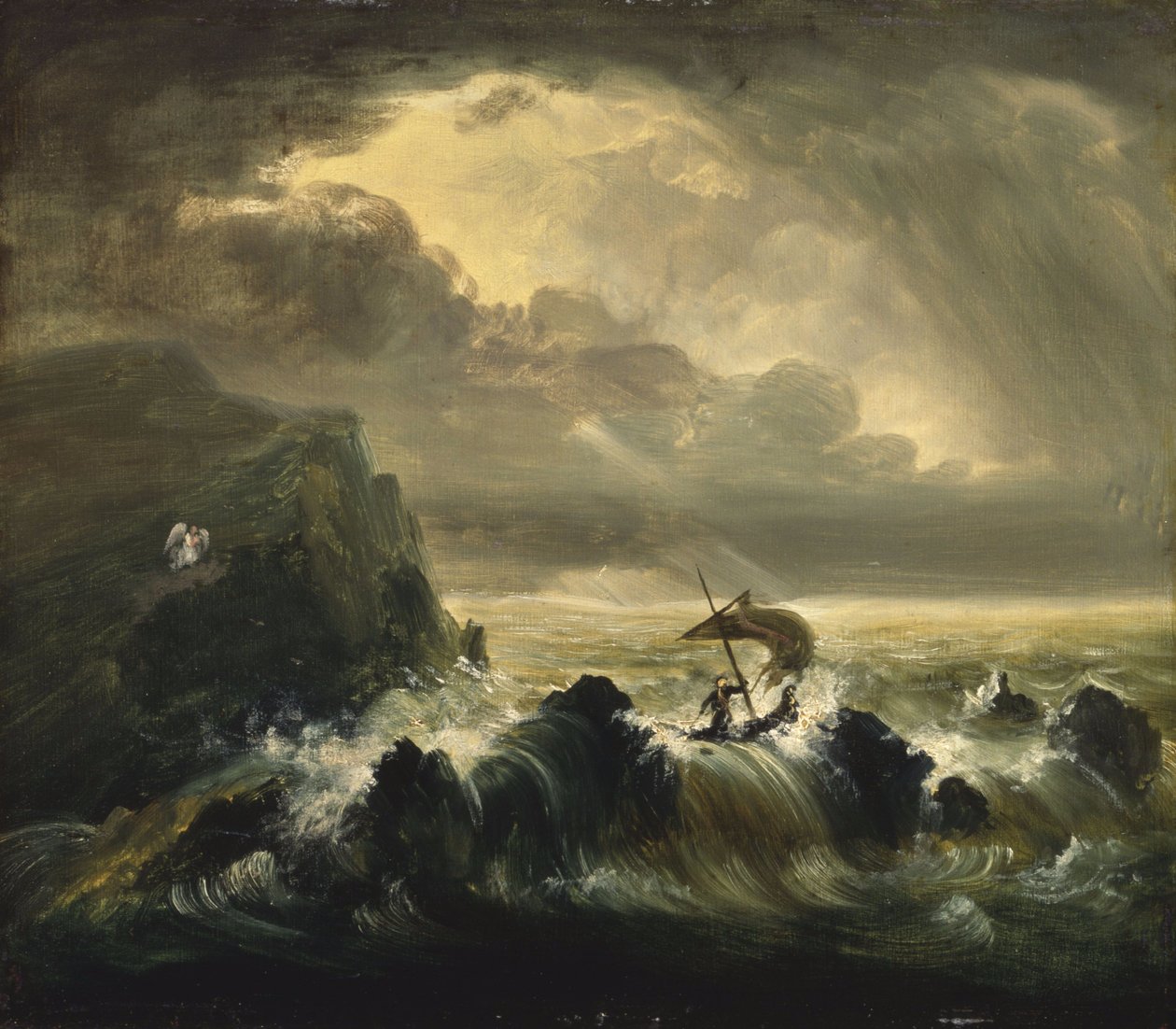 A Viagem da Vida: Infância (estudo) de Thomas Cole
