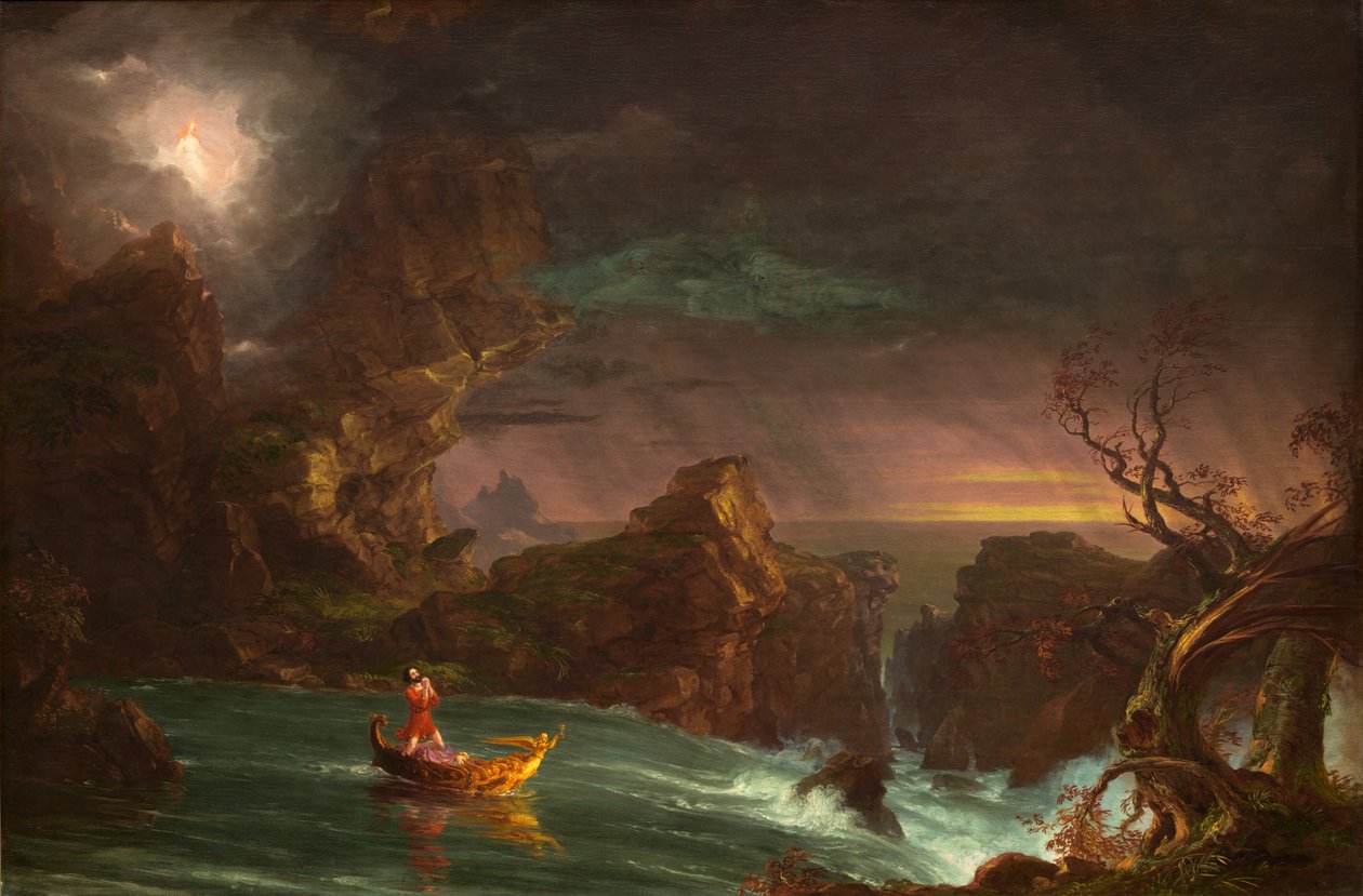 A Viagem da Vida: Masculinidade de Thomas Cole