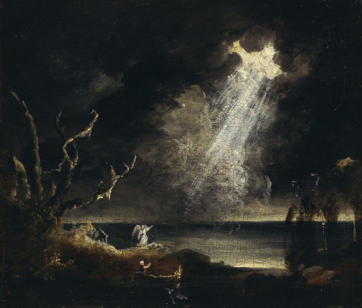 A Viagem da Vida: Velhice (estudo) de Thomas Cole