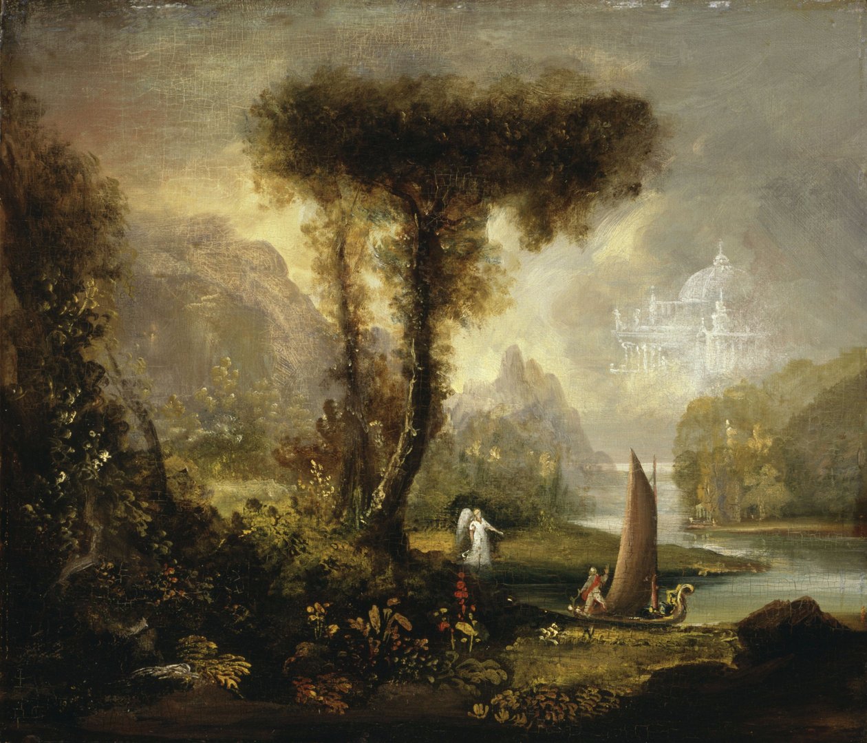 A Viagem da Vida: Juventude (estudo) de Thomas Cole