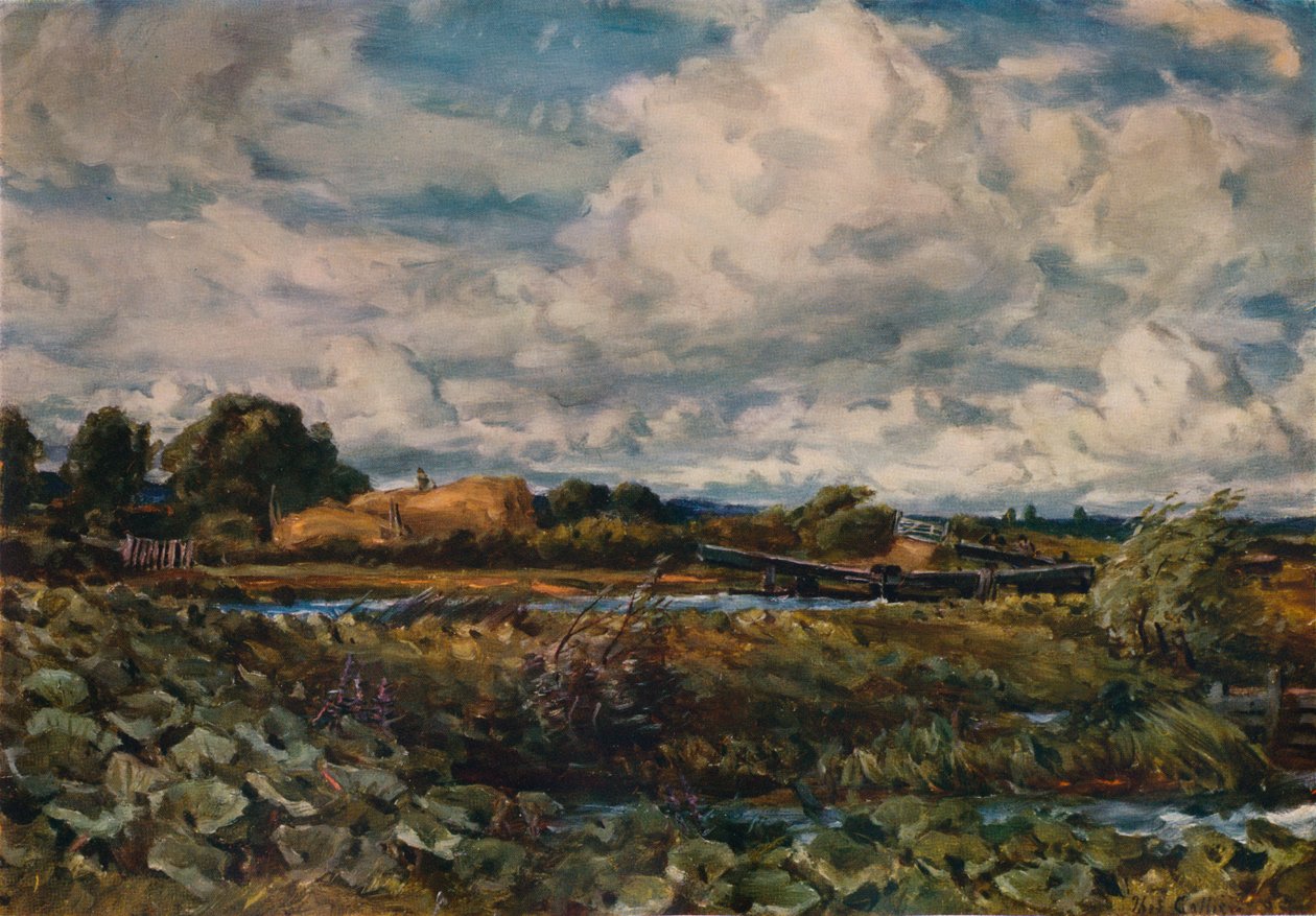 Tranca no Kennet, 1889 de Thomas Collier