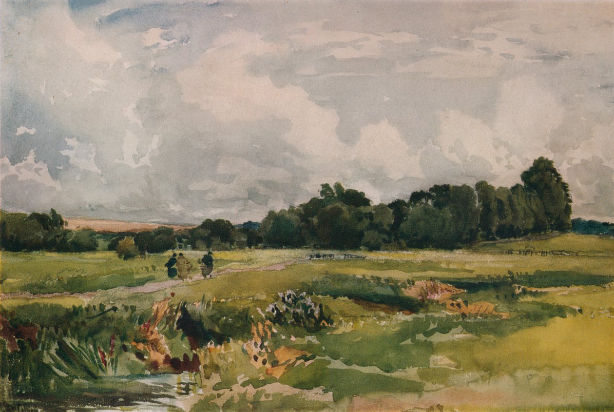 Os pântanos, c1879 de Thomas Collier