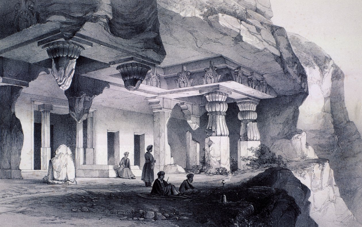 Ajunta sic, Caverna Vihara Número Sete de Thomas Colman Dibdin