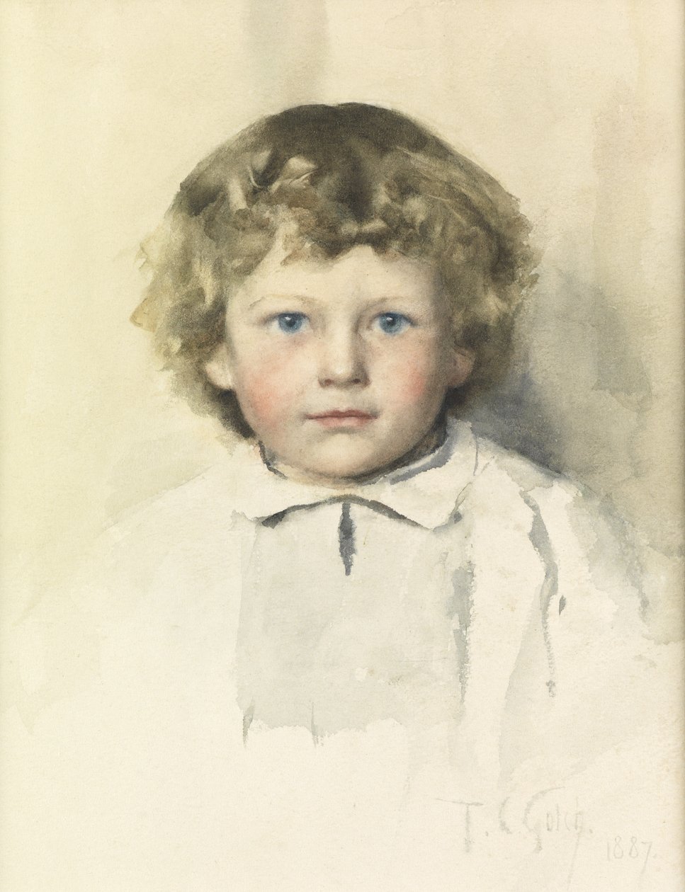 Pequena vaia, 1887 de Thomas Cooper Gotch