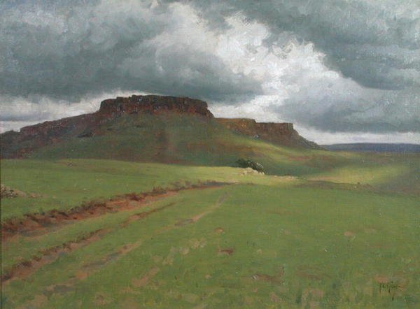 Qua-qua (óleo sobre tela) de Thomas Cooper Gotch