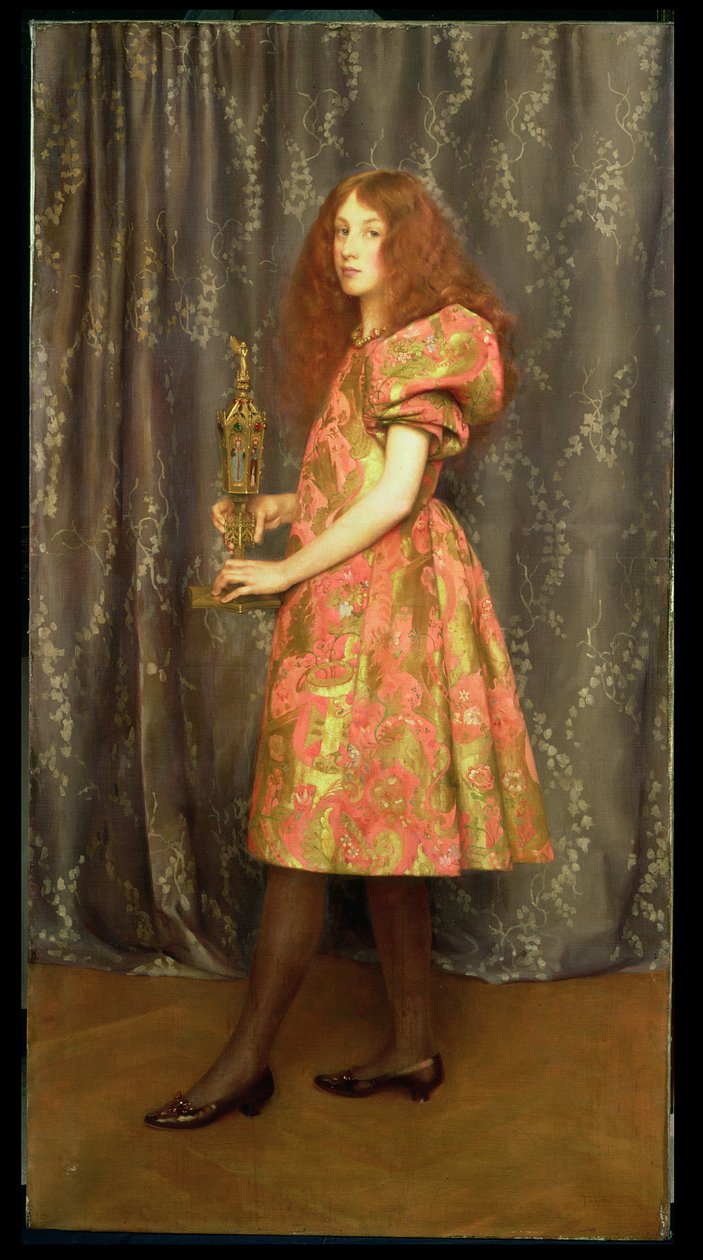 O herdeiro de todas as eras, c.1897 de Thomas Cooper Gotch