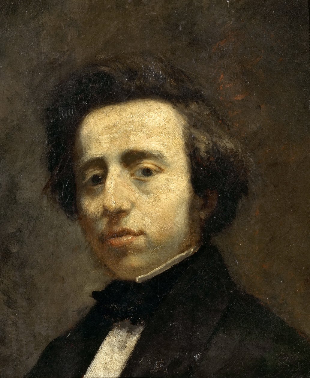 Retrato de Frédéric Chopin de Thomas Couture