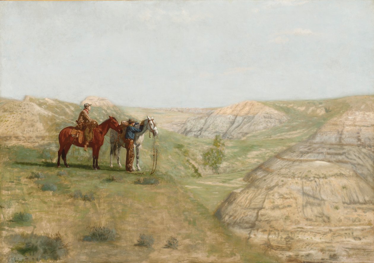 Vaqueiros no ermo, 1888 de Thomas Cowperthwait Eakins