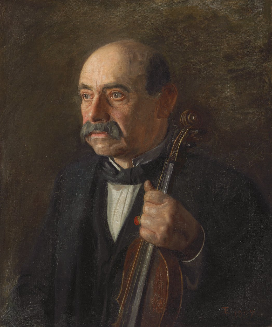 Major Manuel Waldteufel, 1907 de Thomas Cowperthwait Eakins