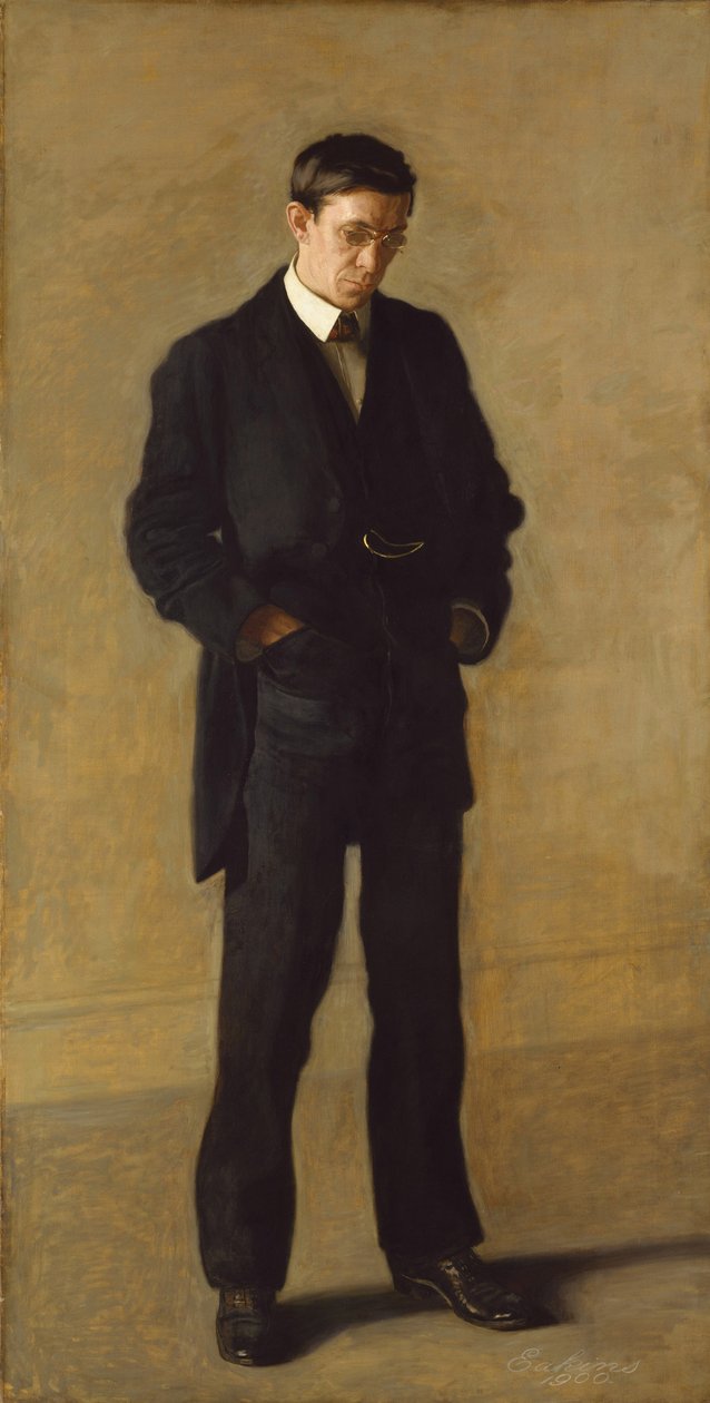 O Pensador: Retrato de Louis N. Kenton de Thomas Cowperthwait Eakins